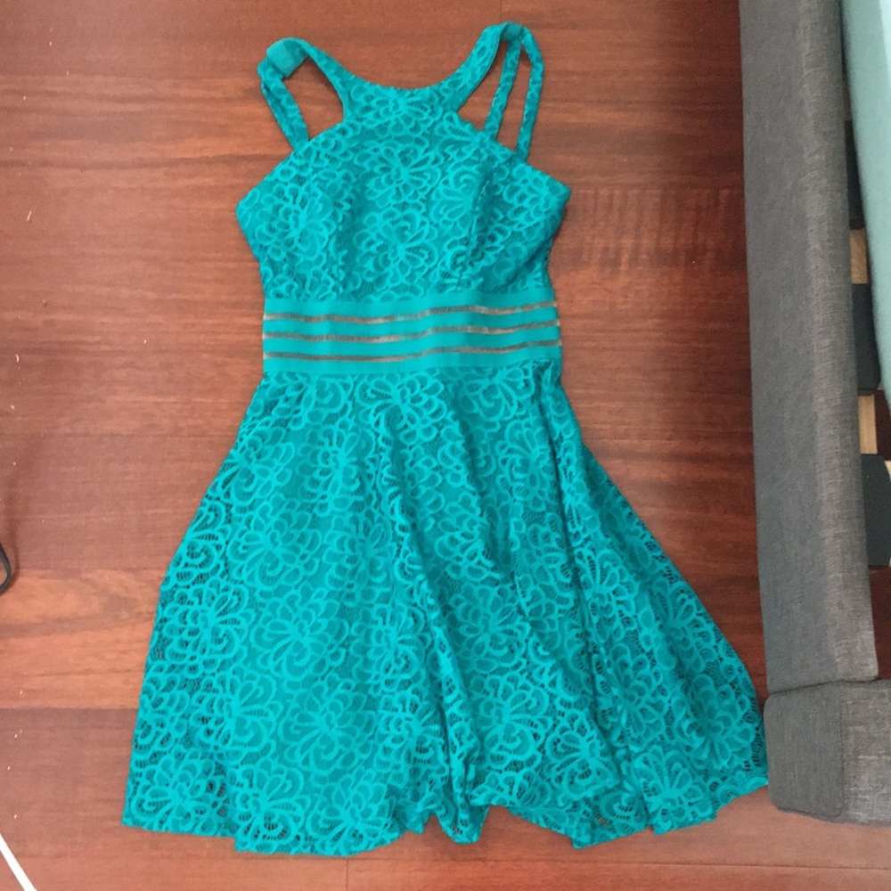 Cute green/teal/blue dress